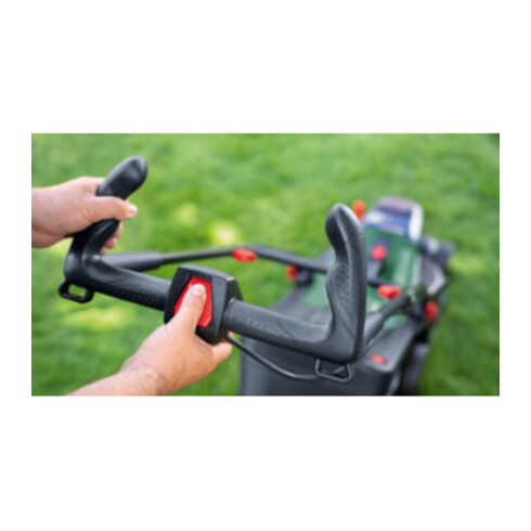 Bosch Akku-Rasenmäher UniversalRotak 2x18V-37-550, Solo