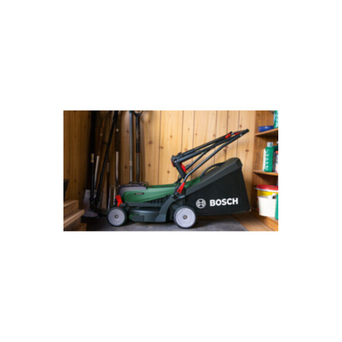 Bosch Akku-Rasenmäher UniversalRotak 2x18V-37-550, Solo
