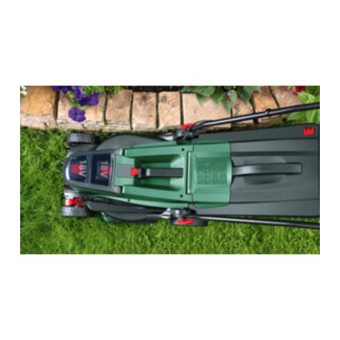 Bosch Akku-Rasenmäher UniversalRotak 2x18V-37-550, Solo