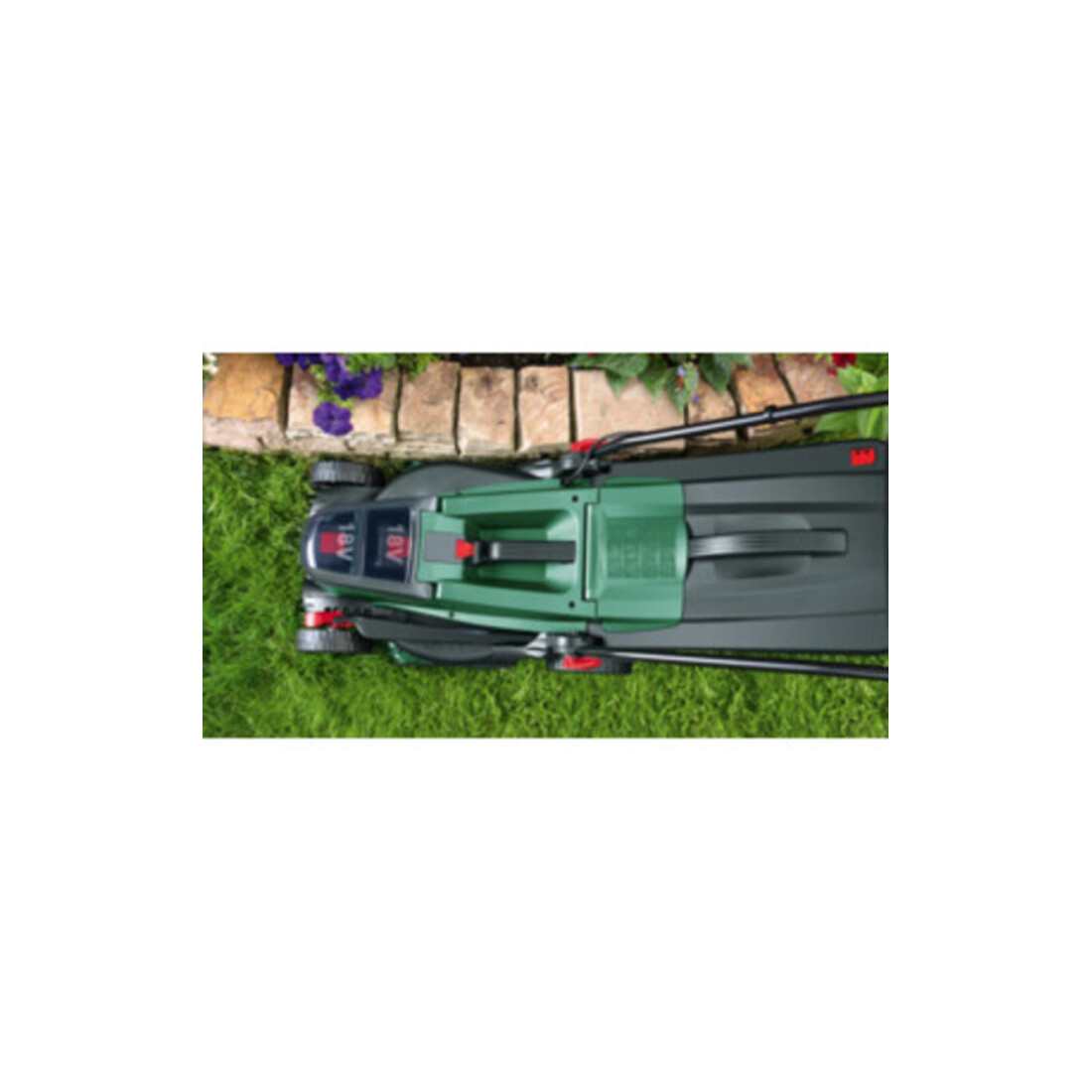Bosch Akku-Rasenmäher UniversalRotak 2x18V-37-550, Solo