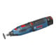 Bosch Akku-Rotationswerkzeug GRO 12V-35 mit 2 x 2,0 Ah Li-Ion Akku L-BOXX-5