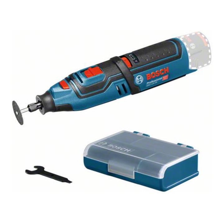 Set Bosch clic & go! 10,8 Volt Multirotationswerkzeug + Akkupack GBA 12 Volt, 3,0 Ah