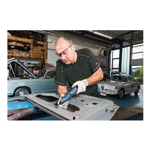 Bosch Akku-Rotationswerkzeug GRO 12V-35 Solo Version im Karton