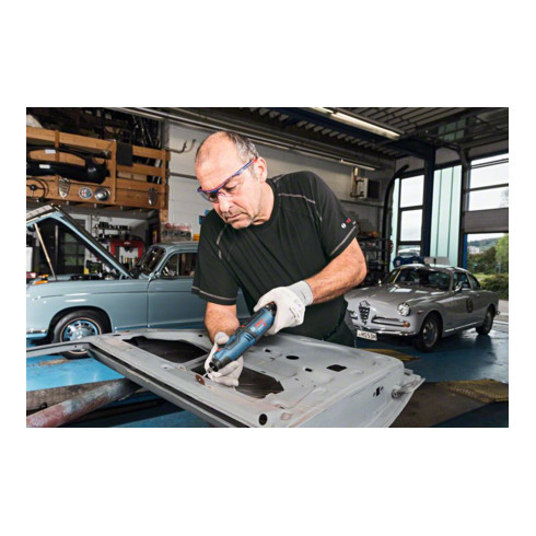 Bosch Akku-Rotationswerkzeug GRO 12V-35 Solo Version im Karton