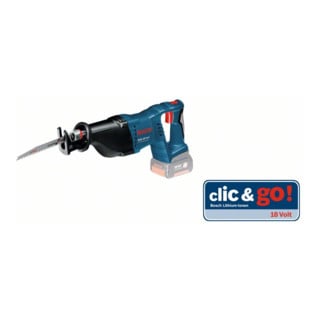 Bosch Akku-Säbelsäge GSA 18 V-LI, Solo Version, L-BOXX