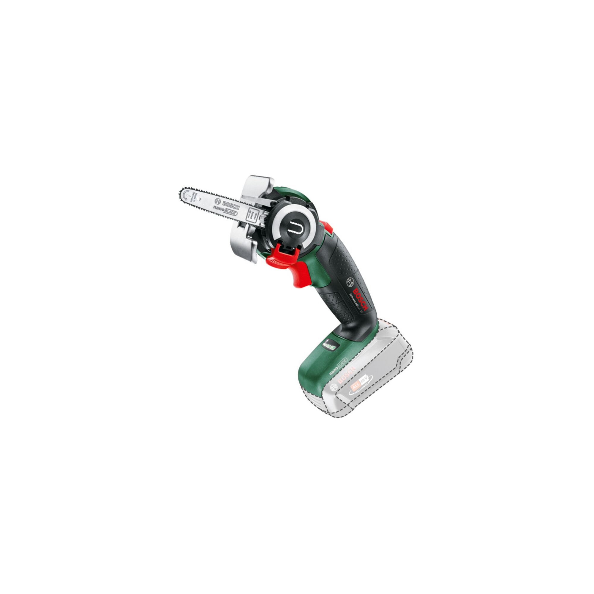Bosch Akku-Säge AdvancedCut 18 mit NanoBlade-Technologie