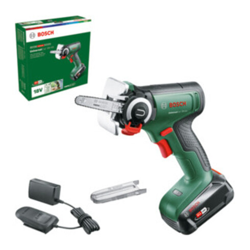 Bosch Akku-Säge mit NanoBlade-Technologie UniversalCut 18V-65, Ladegerät AL 18V-20
