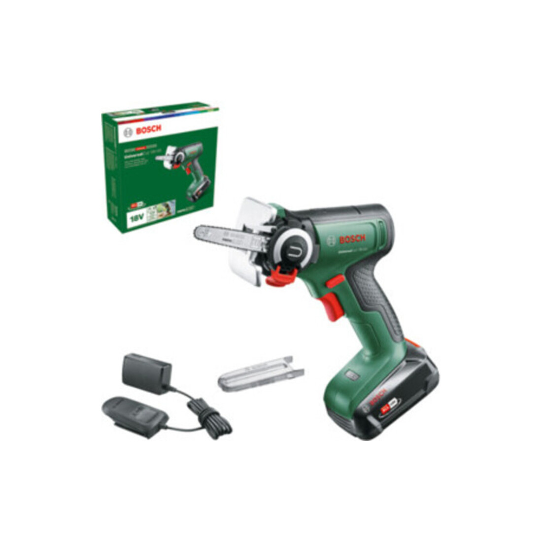 Bosch Akku-Säge mit NanoBlade-Technologie UniversalCut 18V-65, Ladegerät AL 18V-20