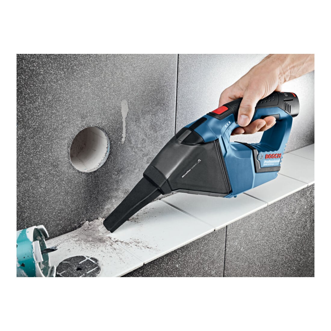 Bosch Akku-Sauger GAS 12V Solo Version L-BOXX