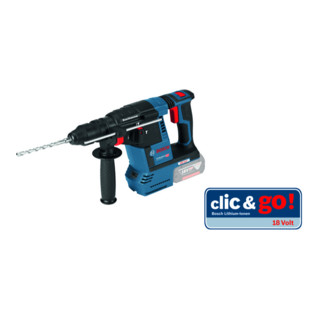 Bosch Akku-Schlagbohrhammer GBH 18 V-26, mit L-BOXX