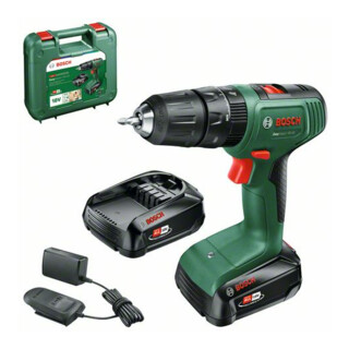 Bosch Akku-Schlagbohrmaschine EasyImpact 18V-40: 2x Akkupack PBA 18V 1.5Ah W-A