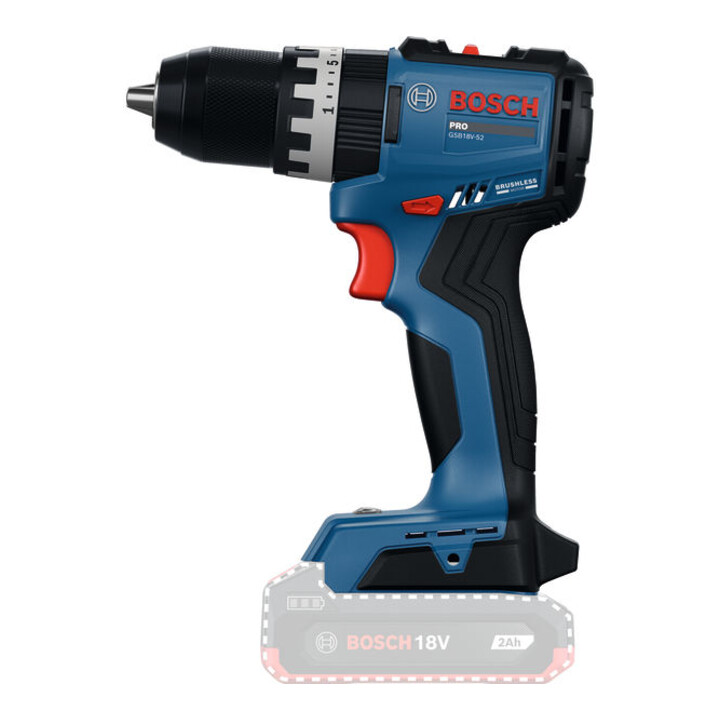 Bosch Akku-Schlagbohrschrauber GSB18V-52 52 Nm