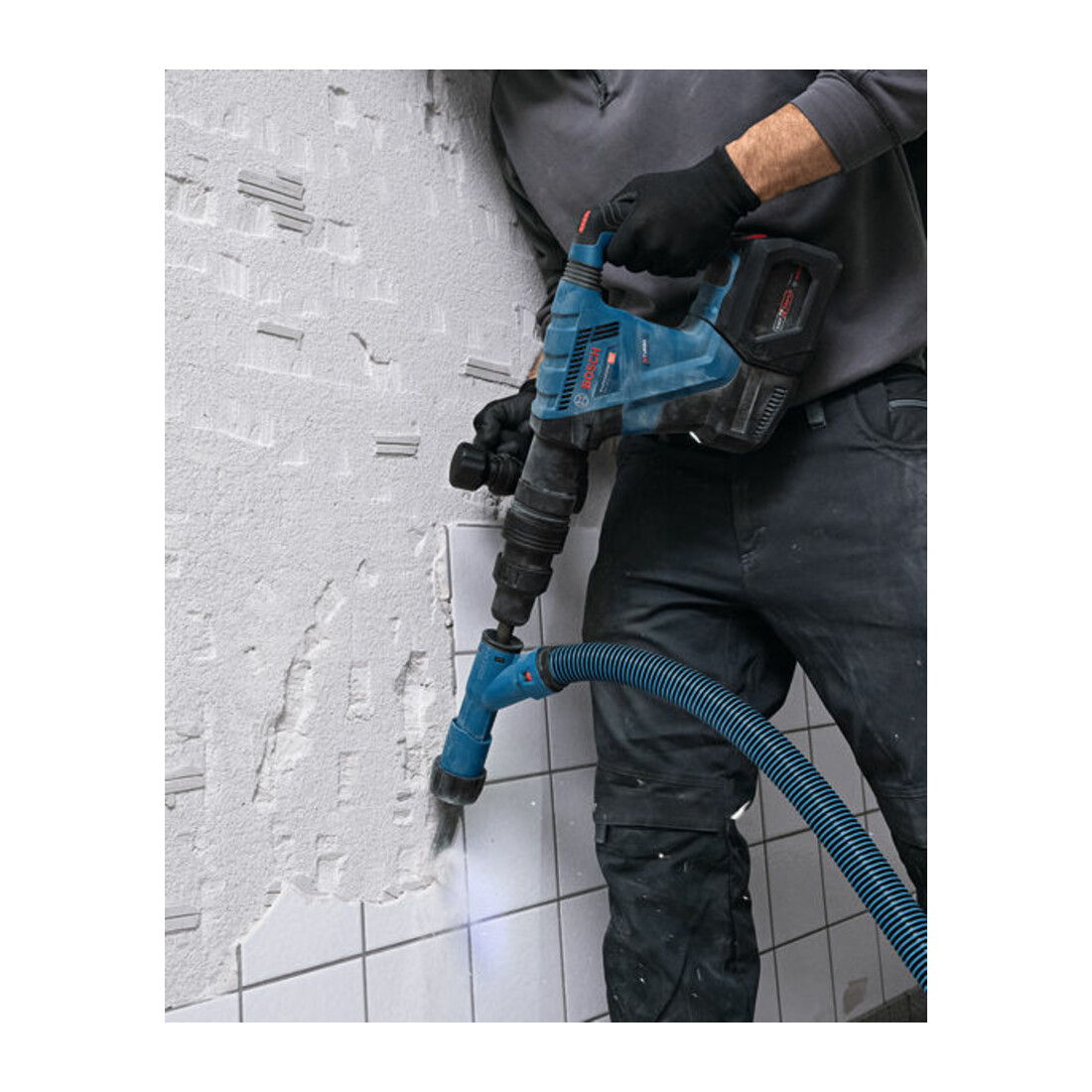 Bosch Akku-Schlaghammer mit SDS max GSH 18V-5 in XL-BOXX