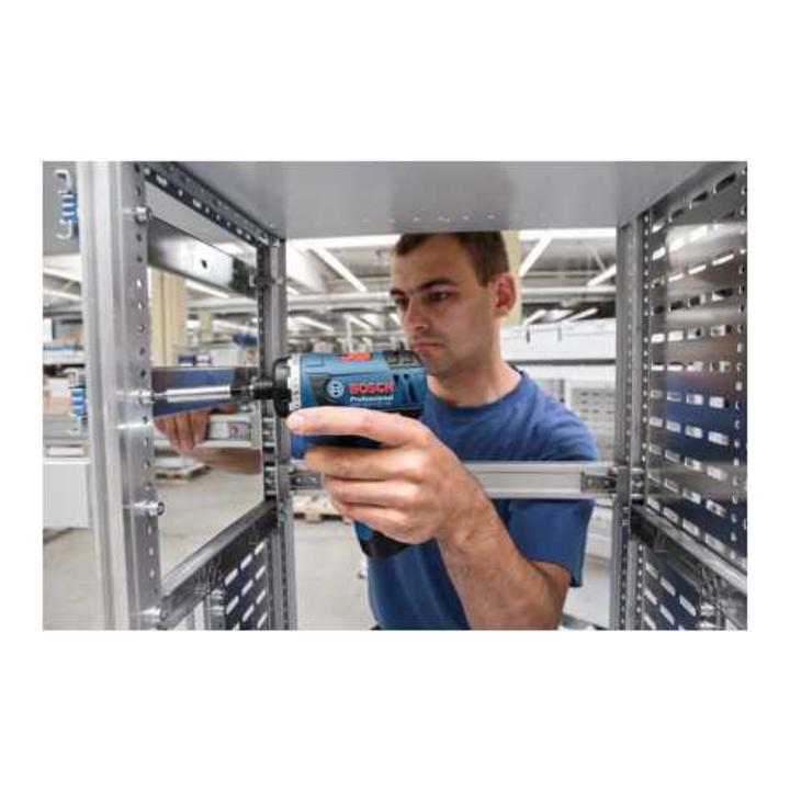 Bosch Akku-Schrauber GSR 10,8 V-EC HX, mit 2 x 2,0 Ah Li-Ion Akku, L-BOXX