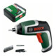 Bosch Akku-Schrauber IXO 7 mit 10 Stand. Bits u. Aufbewahrungsbox