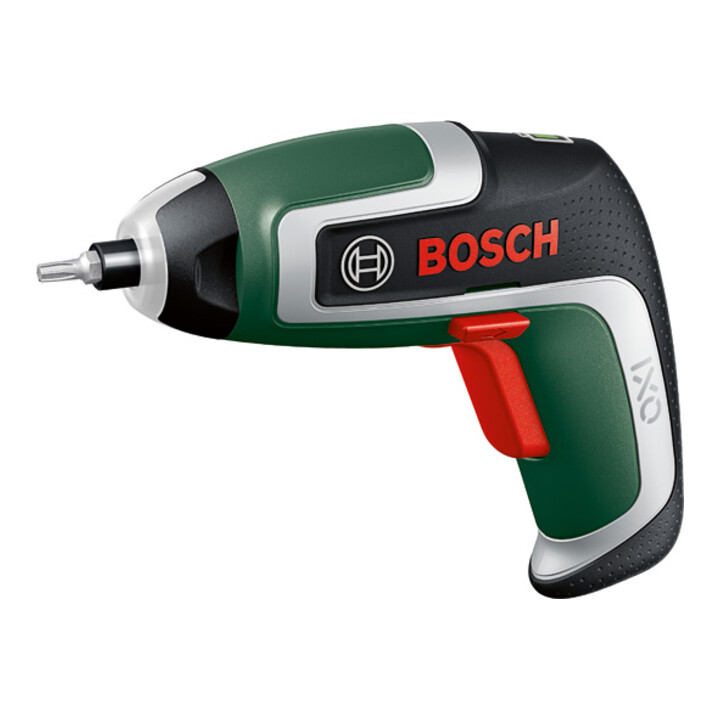 Bosch Akku-Schrauber IXO 7 mit 10 Stand. Bits u. Aufbewahrungsbox
