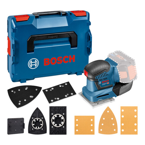 Bosch Akku-Schwingschleifer GSS 18V-10 Solo Version L-BOXX