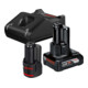 Bosch Akku Starter-Set: 1 x GBA 12 Volt 2,0 Ah 1 x GBA 12 Volt 4,0 Ah GAL 12V-40-1