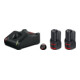 Bosch Akku Starter-Set: 2 x GBA 12 Volt 3,0 Ah und GAL 12V-40-4