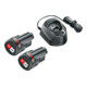 Bosch Akku Starter-Set: 2 x PBA 12V, 1.5 Ah O-A Akku und Ladegerät GAL 1210 CV-1