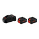 Bosch Akku Starter-Set: 2 x ProCORE 18 Volt 8,0 Ah und GAL 1880 CV