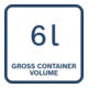 Bosch Akku-Staubsauger GAS18V-6LS