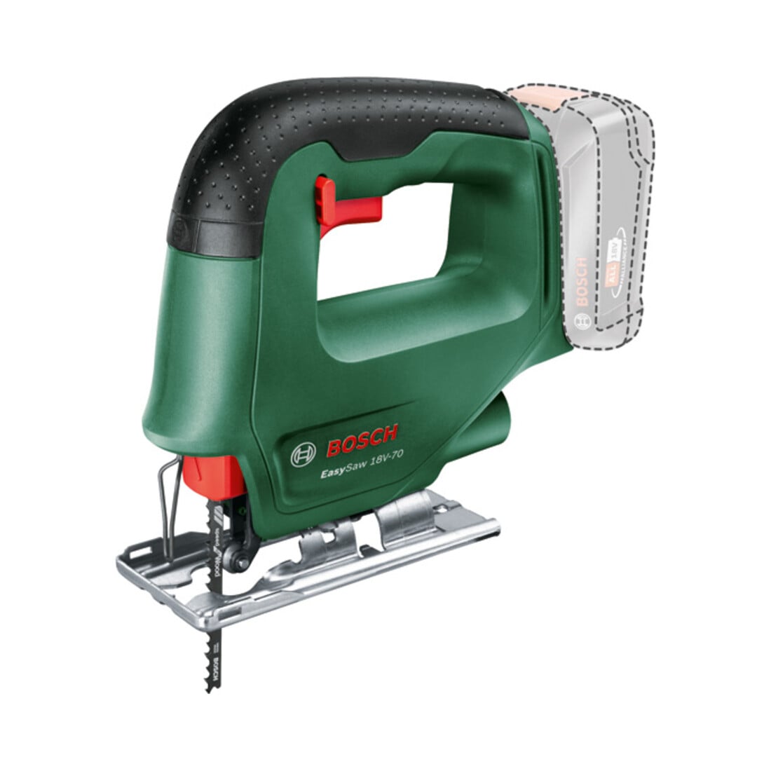 Bosch Akku-Stichsäge EasySaw 18V-70