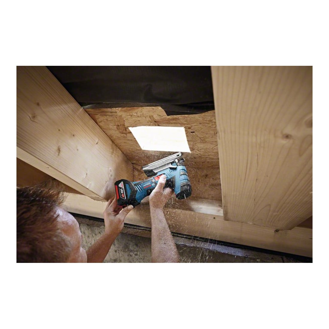 Bosch Akku-Stichsäge GST 18 V-LI S Solo Version L-BOXX