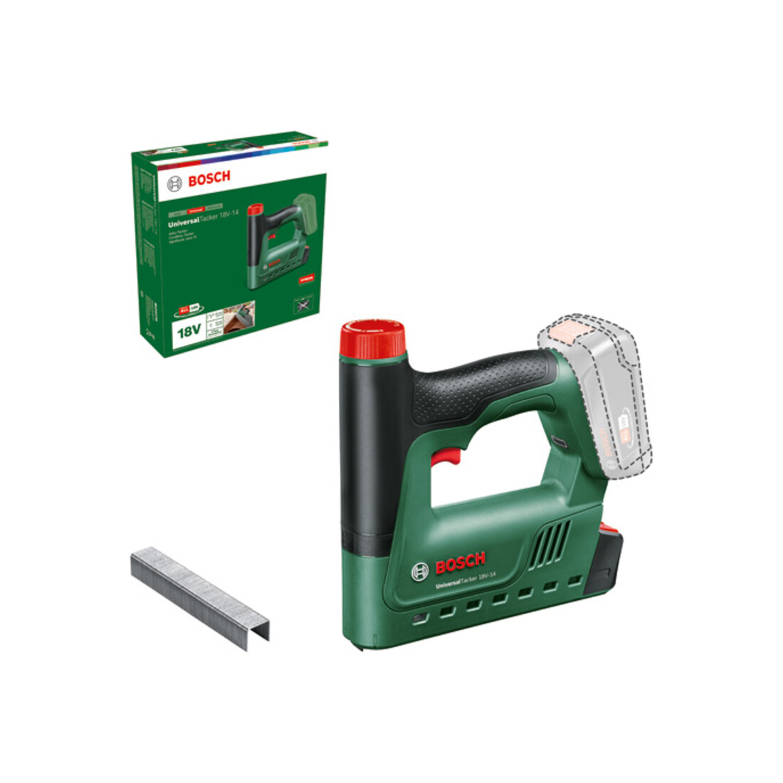 Bosch Akku-Tacker UniversalTacker 18V-14