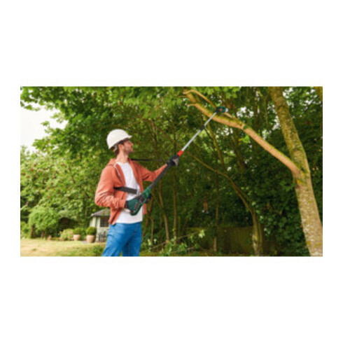 Bosch Akku-Teleskop-Hochentaster UniversalChainPole 18 mit 1 x PBA 18V 2,5 Ah Akku