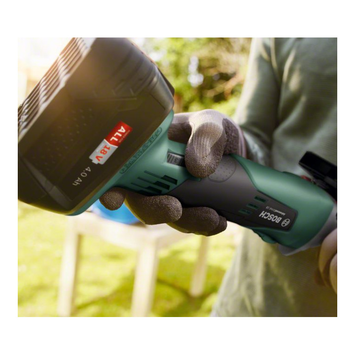 Bosch Akku-Winkelschleifer AdvancedGrind 18, Solo Version mit Zusatzhandgriff
