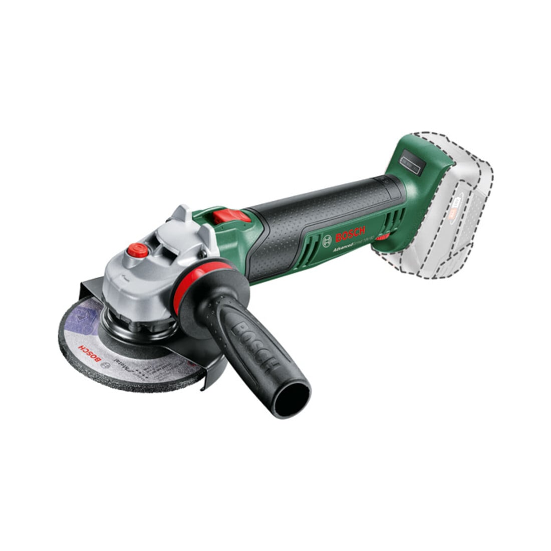 Bosch Akku-Winkelschleifer AdvancedGrind 18V-80