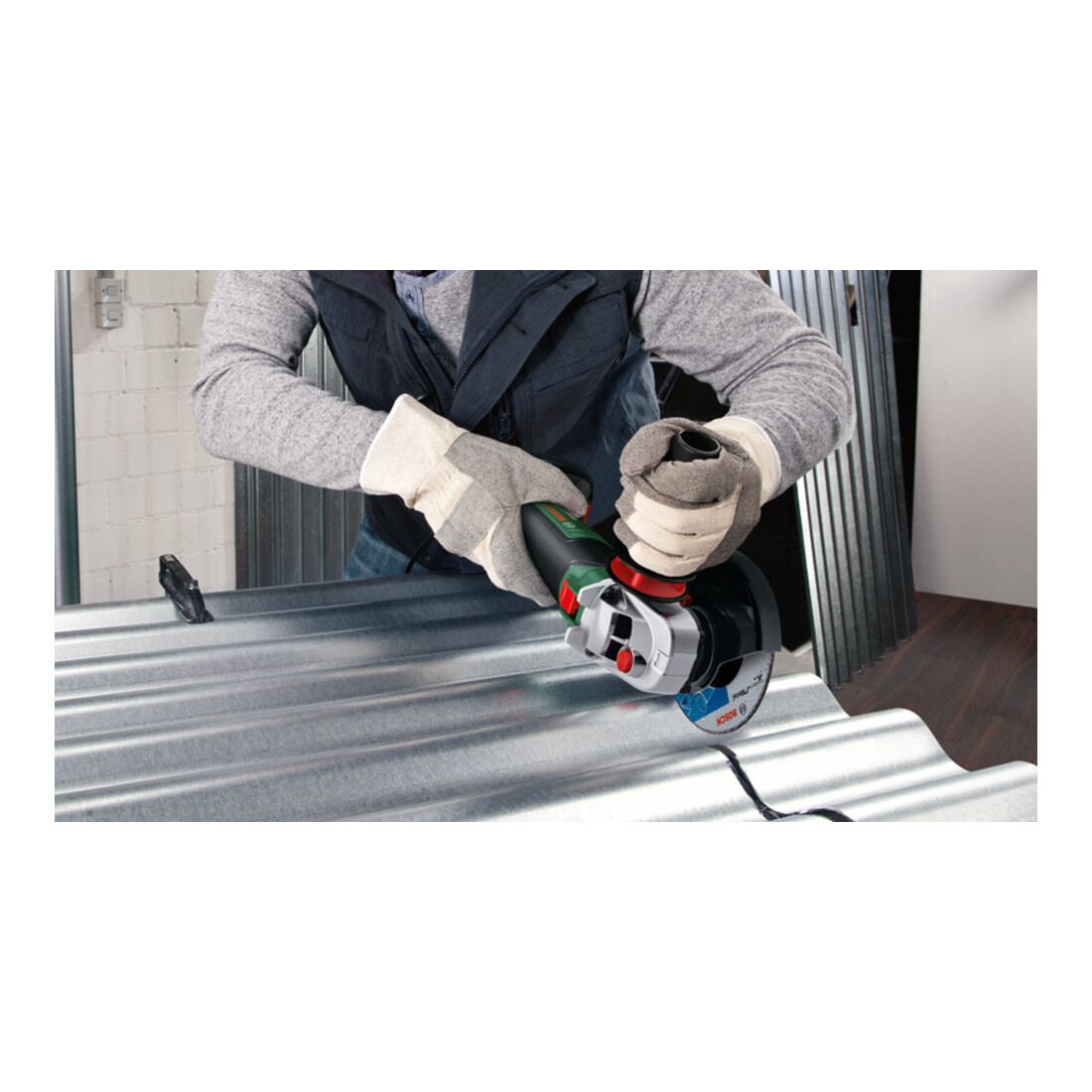 Bosch Akku-Winkelschleifer AdvancedGrind 18V-80