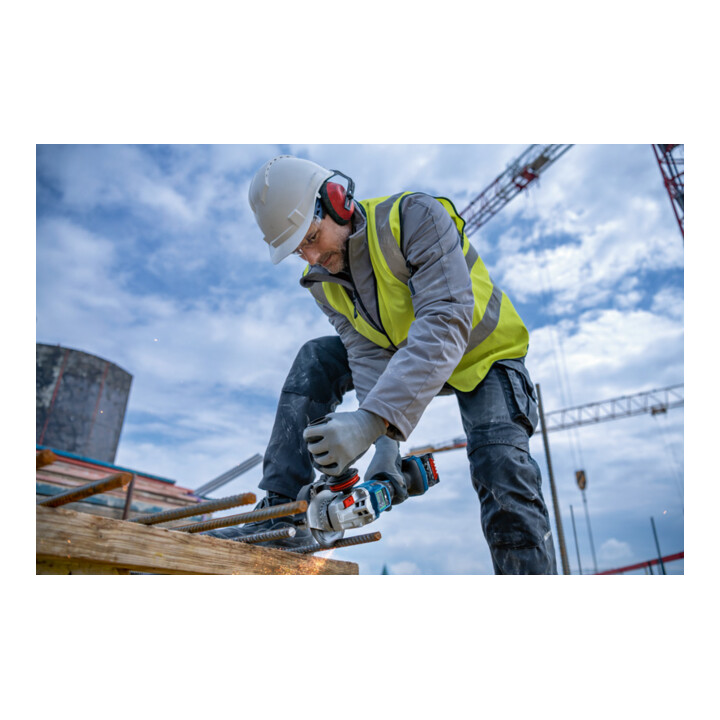Bosch Akku-Winkelschleifer BITURBO GWS 18V-15 PSC, solo, L-BOXX