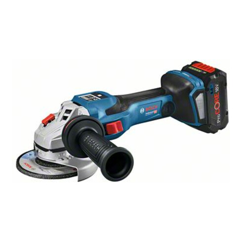 Bosch Akku-Winkelschleifer BITURBO GWS 18V-15 SC, Solo Version, L-BOXX