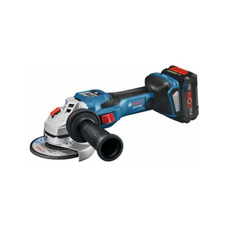 Bosch Akku-Winkelschleifer BITURBO GWS 18V-15 SC, Solo Version, L-BOXX
