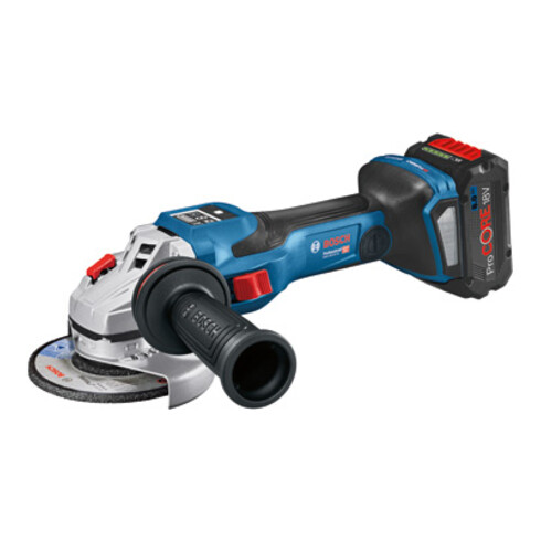 Bosch Akku-Winkelschleifer BITURBO GWS 18V-15 SC, Solo Version, L-BOXX