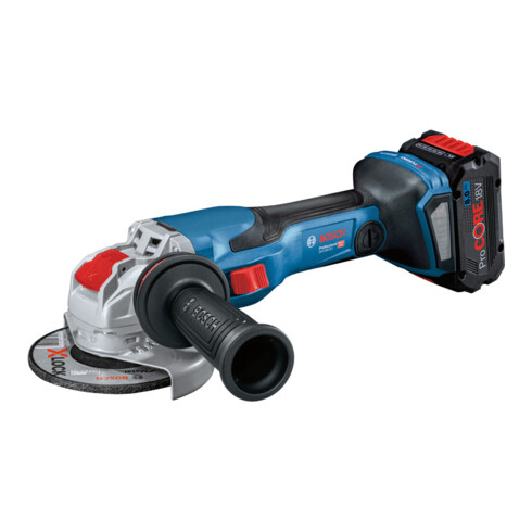 Bosch Akku-Winkelschleifer BITURBO mit X-LOCK GWX 18V-15 C, Solo Version, L-BOXX