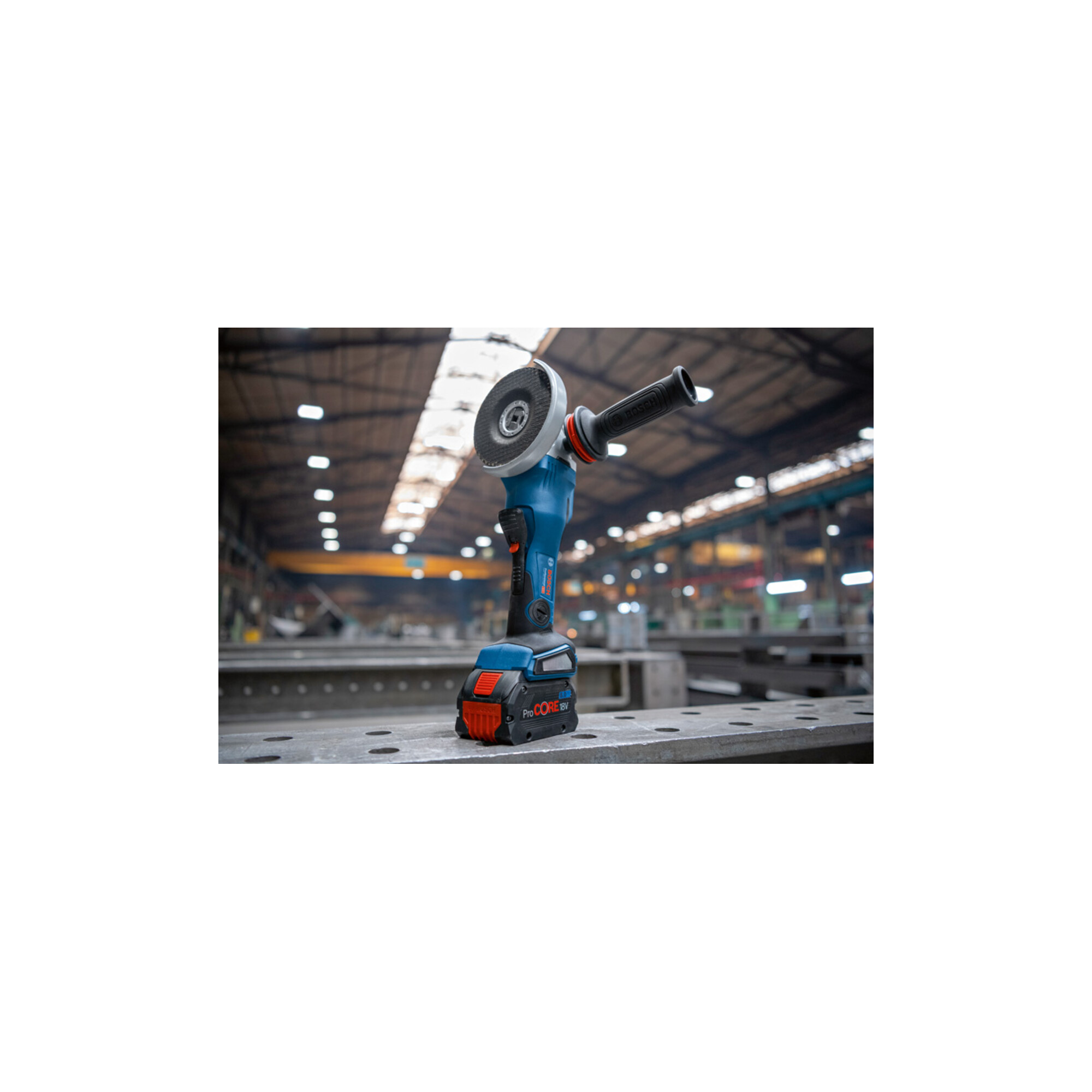 Bosch Professional BITURBO Akku-Winkelschleifer mit X-LOCK GWX 18V-15 PSC | für Metall, Stein oder Beton| ohne Akku und Ladegerät| mit bürstenlosem