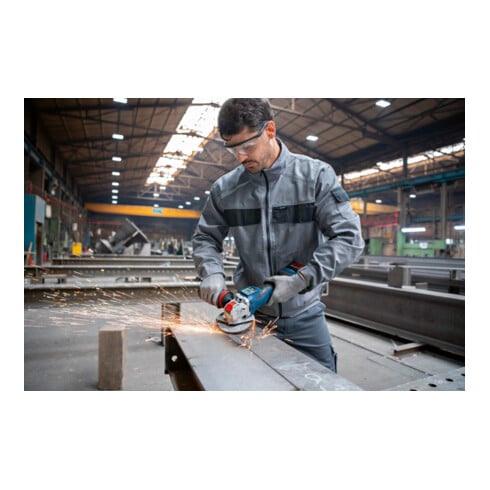 Bosch Akku-Winkelschleifer BITURBO mit X-LOCK GWX 18V-15 PSC
