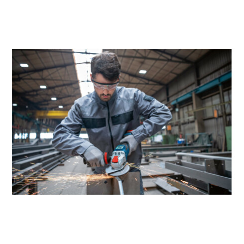 Bosch Akku-Winkelschleifer BITURBO mit X-LOCK GWX 18V-15 PSC
