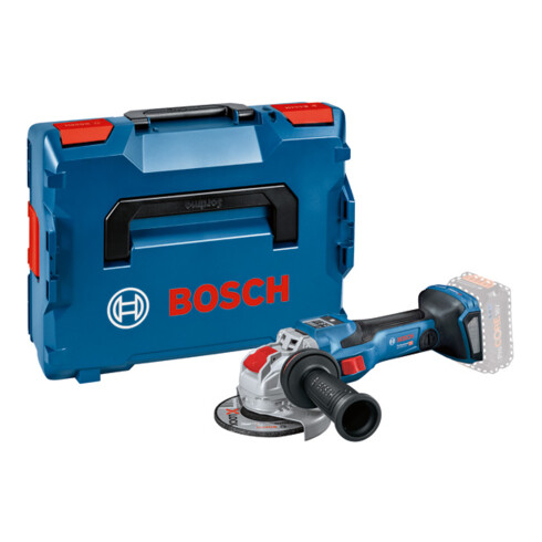 Bosch Akku-Winkelschleifer BITURBO mit X-LOCK GWX 18V-15 SC, Solo Version, L-BOXX