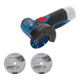 Bosch Akku-Winkelschleifer GWS 12V-76 Solo Version-2