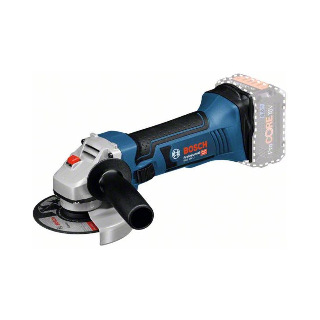 Bosch Akku-Winkelschleifer GWS 18 V-LI Solo Version