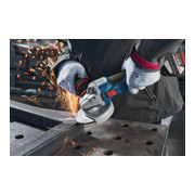 Bosch Akku-Winkelschleifer GWS 18V-10 C mit 2 x 5,0 Ah Li-Ion Akku L-BOXX-5