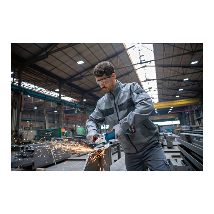 Bosch Akku-Winkelschleifer GWS 18V-10 P, (2x5,0Ah, L)