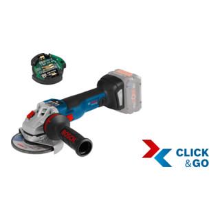 Bosch Akku-Winkelschleifer GWS 18V-10 SC, Solo Version, L-BOXX
