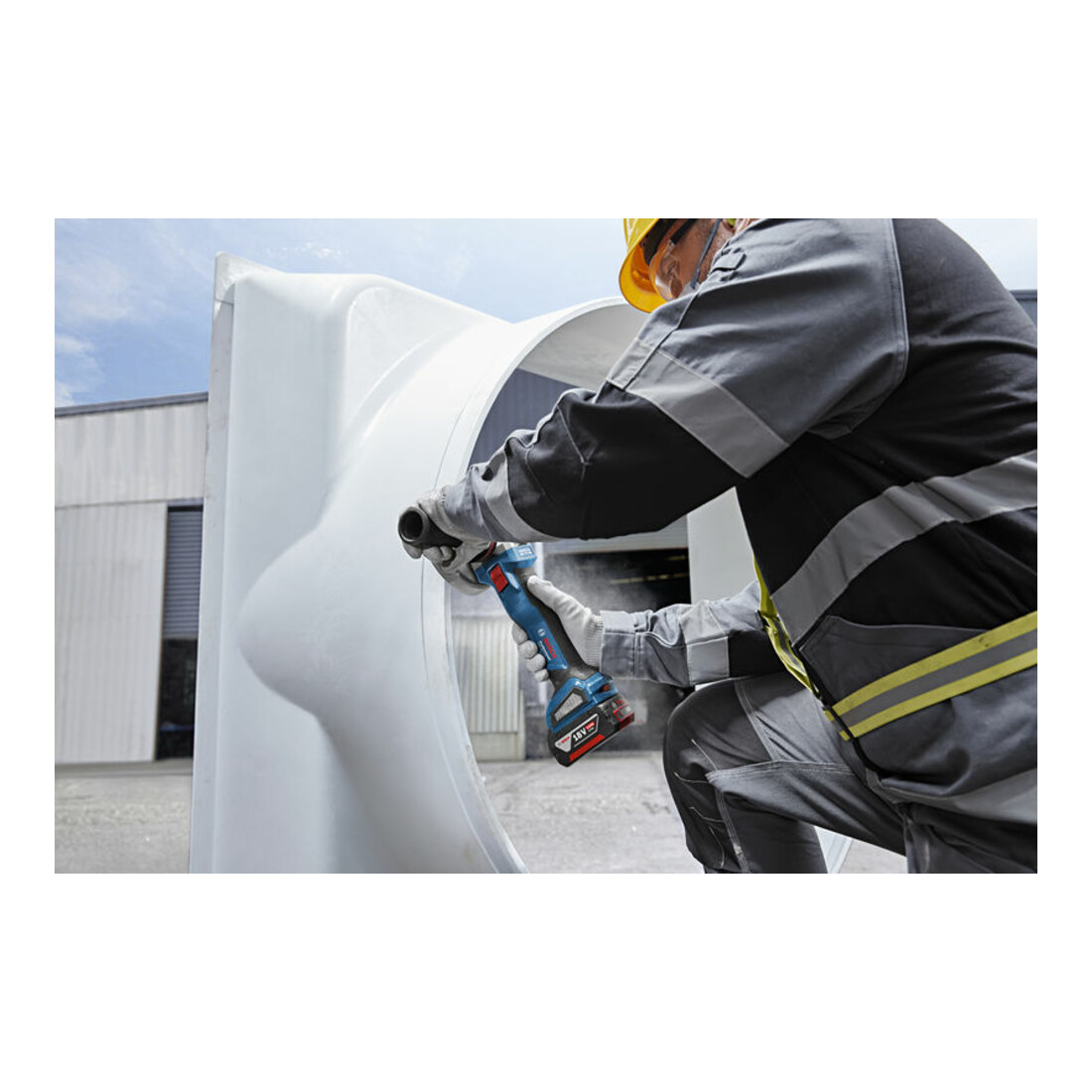 Bosch Akku-Winkelschleifer GWS 18V-11 S