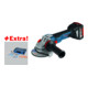 Bosch Akku-Winkelschleifer GWS 18V-125 C, mit 2 x 5,0 Ah Li-Ion, L-BOXX, Gedore-BOXX-1