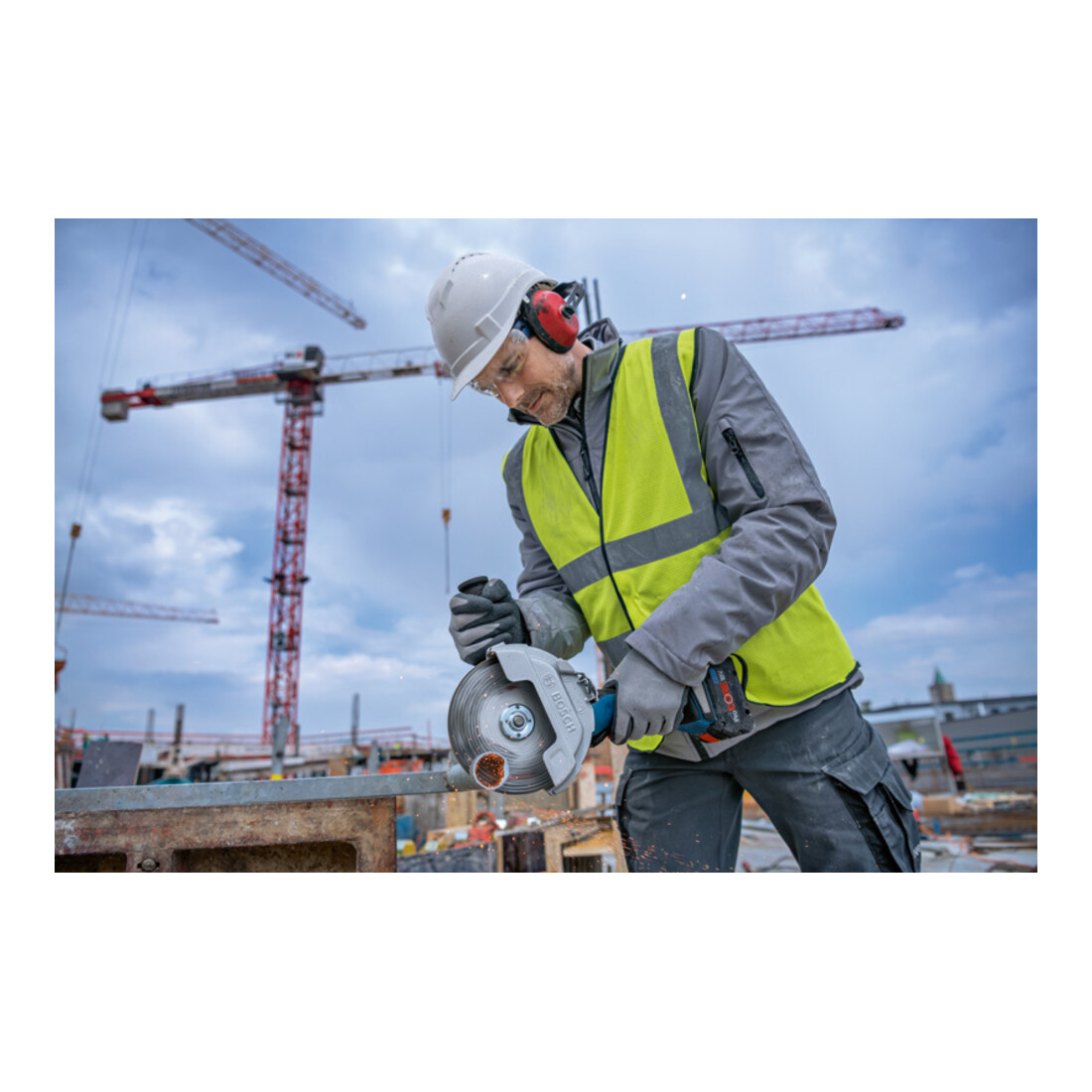Bosch Akku-Winkelschleifer GWS 18V-180 P ohne Akkupsck